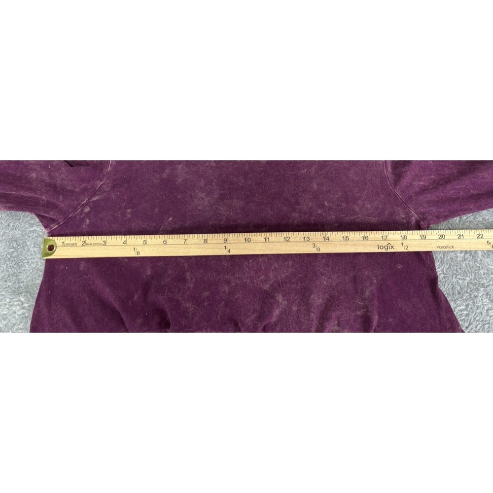 We the Free People Small Magenta Project Social T In A Line‎ Peplum Tee Shirt - Picture 7 of 9